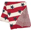 C & F Home C&f Home American Flag Stars And Stripes Throw Collection In Red