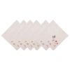C & F Home C&f Home April Showers Napkin Set Of 6 In Neutral