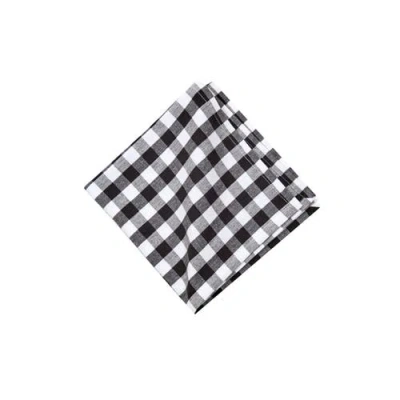 C & F Home C&f Home Ashford Black Napkin Set Of 6