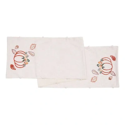 C & F Home C&f Home Autumn Botanical Table Runner 14" X 72" In Multi