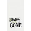 C & F Home C&f Home Bad To The Bone Skeleton Towel In White