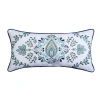 C & F Home C&f Home Bailey Medallion Embroidered Throw Pillow, 12" X 24" In Multi