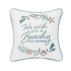 C & F Home C&f Home Beachy Christmas Pillow In White
