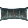 C & F Home C&f Home Beaded Tree Throw Pillow, 12" X 24" In Green