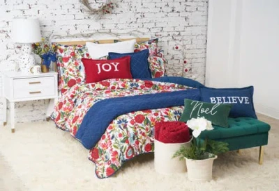 C & F Home C&f Home Bella Winter Bedding Single Quilt In Multi