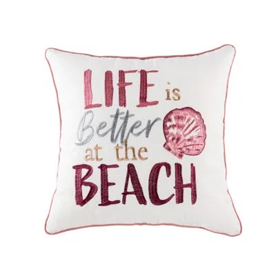 C & F Home Better At The Beach Pillow