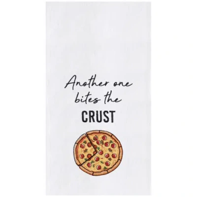 C & F Home C&f Home Bites The Crust Kitchen And Bathroom Embroidered Hand Towel In Multi