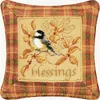 C & F Home C&f Home Blessings Needlepoint Pillow, 16" X 16" In Multi