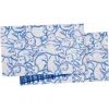 C & F Home C&f Home Blue Bun & Plaid Easter Table Runner 14" X 72" In Blue