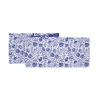 C & F Home C&f Home Blue Reef Reversible Tufted Machine Washable Table Runner 14" X 72" In Blue