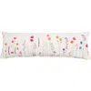 C & F Home C&f Home Botanical Field Elongated Embroidered Throw Pillow, 12" X 36" In Multi