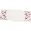 C & F Home C&f Home Botanical Field Woven Machine Washable Table Runner 14" X 72" In White