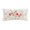C & F Home C&f Home Botanical Stripe Graphic Print Embellished Throw Pillow, 12" X 24" In Multi