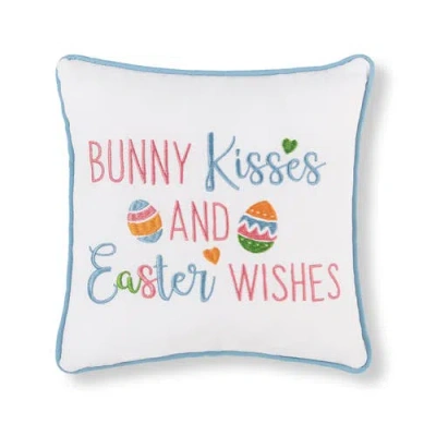 C & F Home C&f Home Bunny Kisses Easter Pillow In Multi