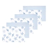 C & F Home C&f Home Calming Seas Placemats Set Of 6, 14" X 20" In Blue