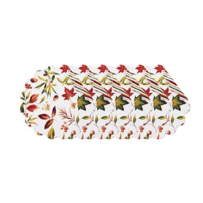 C & F Home C&f Home Camilla Round Placemats Set Of 6, 17" In Multi