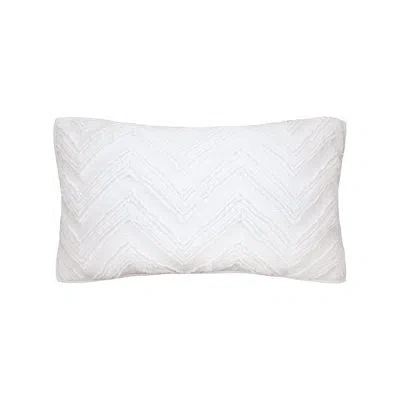 C & F Home Candlewick White 100% Cotton Piece Sham