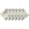 C & F Home C&f Home Cannon Beach Cotton Napkin Machine Washable Set Of 6 Decor In Green