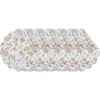 C & F Home C&f Home Carmella Fields Round 100% Cotton Set Of 6 Placemats 17" In White