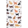 C & F Home C&f Home Cat Breeds Kitchen And Bathroom Graphic Print Hand Towel In Multi