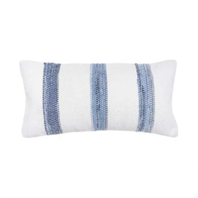 C & F Home C&f Home Chindi Stripe Woven Throw Pillows In Blue