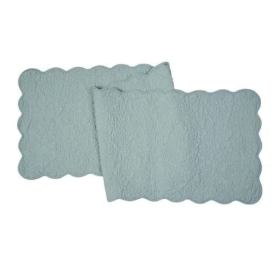 C & F Home C&f Home Christiana Machine Wash Runner 14 X 51" In Blue