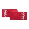 C & F Home C&f Home Christmas Holiday Red "ho Ho Ho" Sentiment Table Runner 13" X 68" In Red