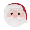 C & F Home C&f Home Christmas Round Hooked Pillows In White