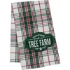 C & F Home C&f Home Christmas Tree Farm Towel In Green
