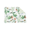 C & F Home C&f Home Clover Bug Floral Scalloped Cotton Placemats, Set Of 6, 13" X 19" In Green