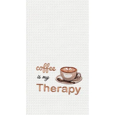 C & F Home C&f Home Coffee Is My Therapy Towel In Multi