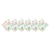 C & F Home C&f Home Colorful Easter Egg Charm & Plaid Cloth Napkins Set Of 6 In Green
