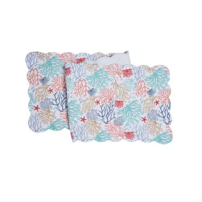 C & F Home C&f Home Coral Cove Table Runner 14" X 51" In Multi