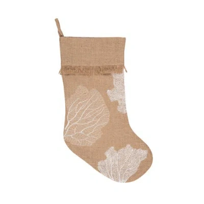 C & F Home C&f Home Coral Stocking In Sand
