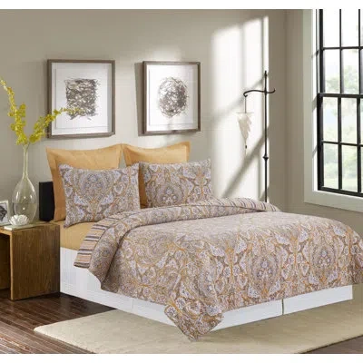 C & F Home Cotton Reversible And Machine Washable In Pink