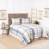 C & F Home C&f Home Cypress Plaid Coverlet Set In Multi