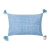 C & F Home C&f Home Cyrus Woven Tasseled Cotton Decorative Throw Pillow, Get In Blue