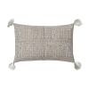 C & F Home C&f Home Cyrus Woven Tasseled Cotton Decorative Throw Pillow, Get In Gray