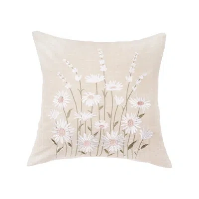 C & F Home Daisy Bliss Throw Pillow In Beige