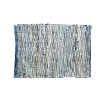 C & F Home C&f Home Denim Rag Tabletop In Blue