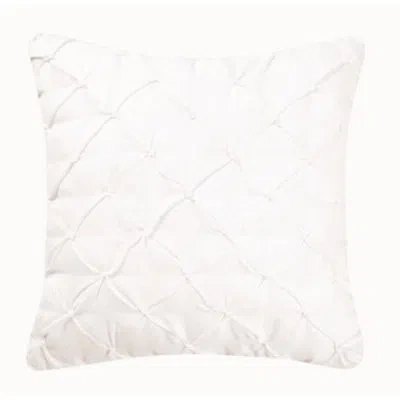 C & F Home Diamond Tuck Feather Down Pillow In Off White
