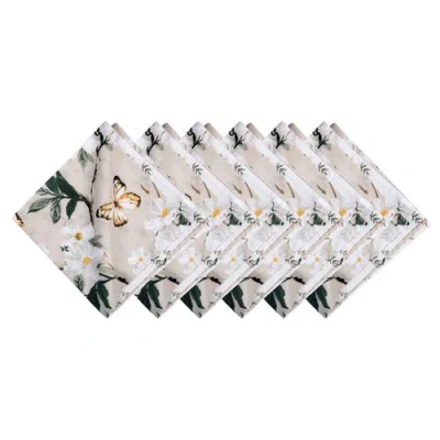 C & F Home C&f Home Dogwood Meadows Cotton Napkins Set Of 6 In Multi