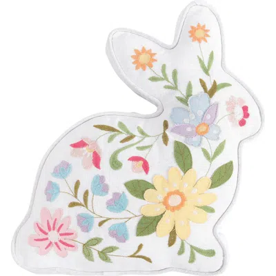 C & F Home C&f Home Easter Bunny Rabbit Shaped Accent Pillow, 14" X 14" In Multi
