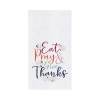 C & F Home C&f Home Eat Pray & Give Thanks Towel In Multi