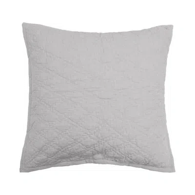 C & F Home Emory Gray 100% Cotton Piece Sham