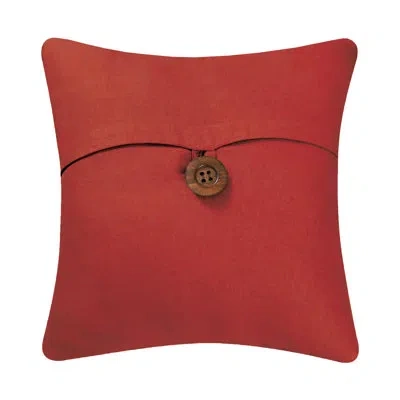 C & F Home Envelope Feather Down Throw Pillow In Paprika