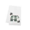 C & F Home C&f Home Evergreen Bear Towel In Green