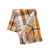 C & F Home C&f Home Fall Plaid Throws In Orange