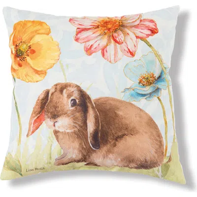 C & F Home C&f Home Floppy Ear Easter Bunny Indoor/outdoor Accent Throw Pillow 18" X 18" In Multi