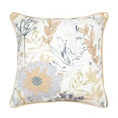 C & F Home Freesia Pillow In Brown;beige